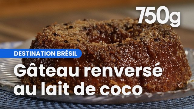 Gâteau renversé au lait de coco et fruits de la passion - 750g