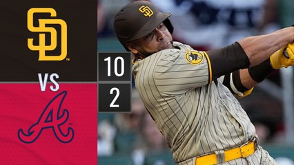 Resumen Padres de San Diego vs Bravos de Atlanta | MLB 08-04-2023