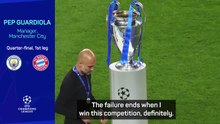 The failure ends when I win this competition - Guardiola