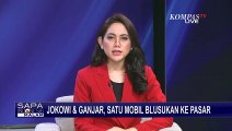 Satu Mobil Blusukan ke Pasar, Jokowi dan Ganjar Kembali Mesra?