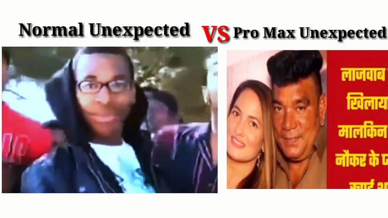 Normal Unexpected VS Pro Max Unexpected | Best Funny Memes Video |