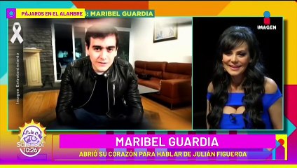 'Hizo mi vida mágica' El mensaje que Julián Figueroa dedicó a Maribel Guardia