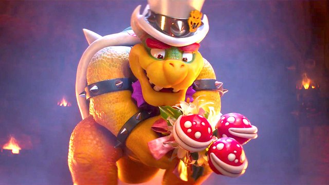 The Super Mario Bros. Movie - Bowser & Peach's Wedding Scene