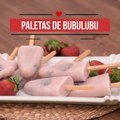 ¡Deliciosas y refrescantes! Paletas de hielo de fresa con bubulubus