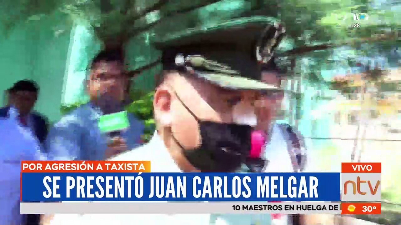 El sargento acusado de brindarle una brutal golpiza a un taxista se presentó para dar su declaración de los hechos