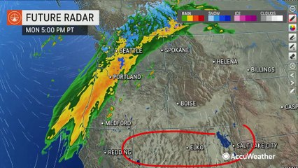 Wet weather continues in the Northwest