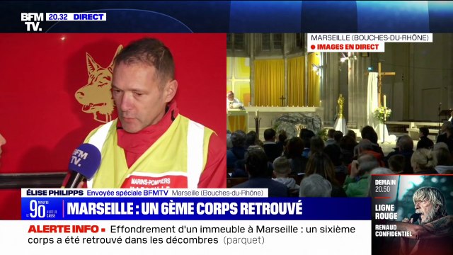 Immeubles effondrés à Marseille: l'ensemble des 6 corps retrouvés ont été extraits des décombres et remis aux autorités judiciaires , affirme Christophe Guillemette (marins-pompiers)