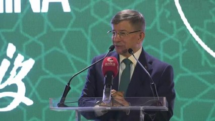 Davutoğlu: Biz, Bugünkü İktidarın Kurtlar Sofrasına Karşı Halil İbrahim Sofrasını Kurduk