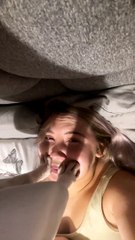 Dog Uses Owner's Face As A Stepstool