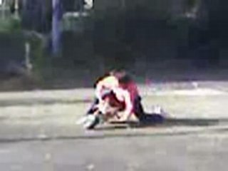 Chute en pocket bike