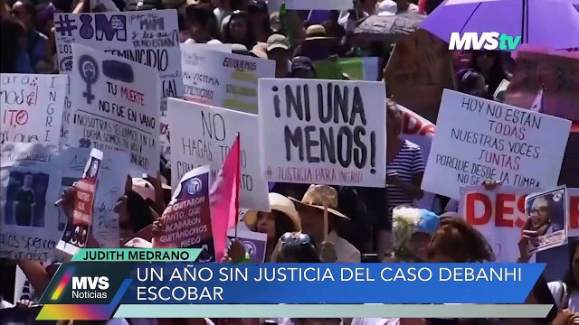 UN AÑO SIN JUSTICIA DEL CASO DEBANHI ESCOBAR