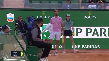 Monte Carlo - Gasquet impuissant face à Thiem