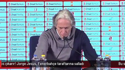 Bu sözler kaos çıkarır! Jorge Jesus, Fenerbahçe taraftarına salladı