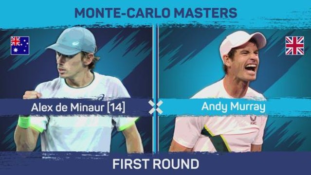 Murray crashes out of Monte-Carlo in the first round