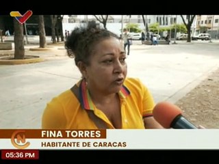 Pueblo caraqueño expresa su opinión sobre la operación "Caiga Quien Caiga"