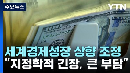 "지정학적 긴장이 세계 경제에 부담"...세계은행, 성장률 전망 상향 / YTN