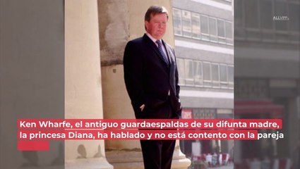 Exguardaespaldas de Lady Di se lanza contra el príncipe Harry y Meghan Markle