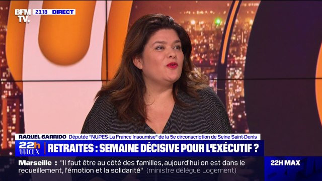 Réforme des retraites: Je suis persuadée que le mouvement ne cessera pas , affirme Raquel Garrido (LFI-Nupes)