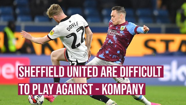 Sheffield United are a difficult team to play against - Vincent Kompany