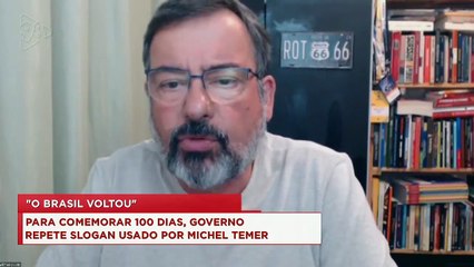 98Talks | Para comemorar 100 dias, governo repete slogan usado por Michel Temer