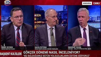 Mansur Yavaş: Birileri tweet atar, biz anlarız ki müfettiş gelecek