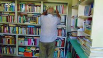 Biblioteca no Porto criada com livros recolhidos do lixo