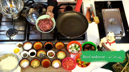 Beef in Oyster Sauce with Sesame seed Rice   Full Recipe   Geo Tarka Season 3