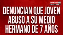 Joven abusó a su medio hermano y los padres lo apañabam
