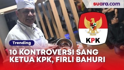 10 Kontroversi Ketua KPK Firli Bahuri, Terbaru 'Gaduh' dengan Endar Priantoro