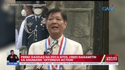 PBBM: Dagdag na EDCA sites, hindi gagamitin sa anumang "Offensive Action" | UB