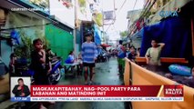 Magkakapitbahay, nag-pool party para labanan ang matinding init | UB