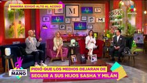 Shakira pide a paparazzis dejen de seguir a sus hijos  Sasha y Milán
