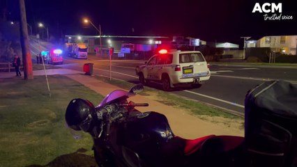 Motorbike crash on Littlebourne Street | Western Advocate | 11/04/2023