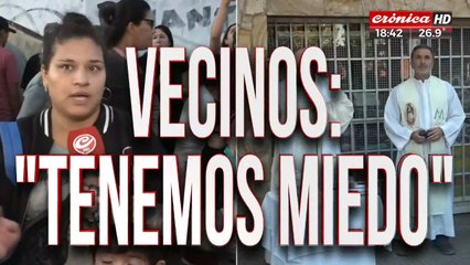 Vecinos de la mujer asesinada salieron a la calle para reclamar más seguridad