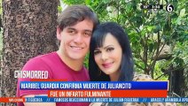 Maribel Guardia da un último mensaje de despedida a su hijo Julián Figueroa