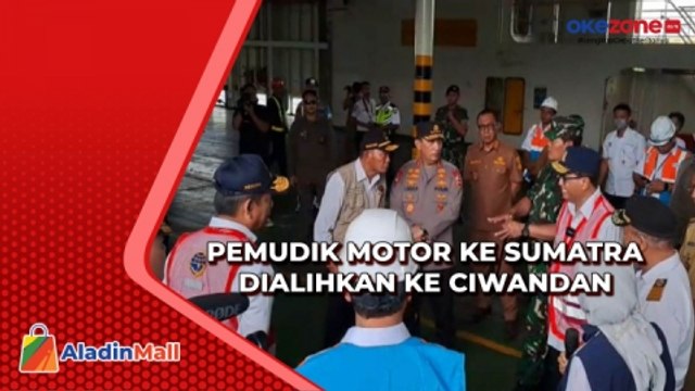 Atur Arus Mudik, Pemotor ke Sumatra Dilarang Lewat Pelabuhan Merak