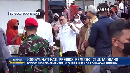 Jokowi: Hati-Hati Prediksi Mudik Lebaran 2023 Capai 123 Juta Orang