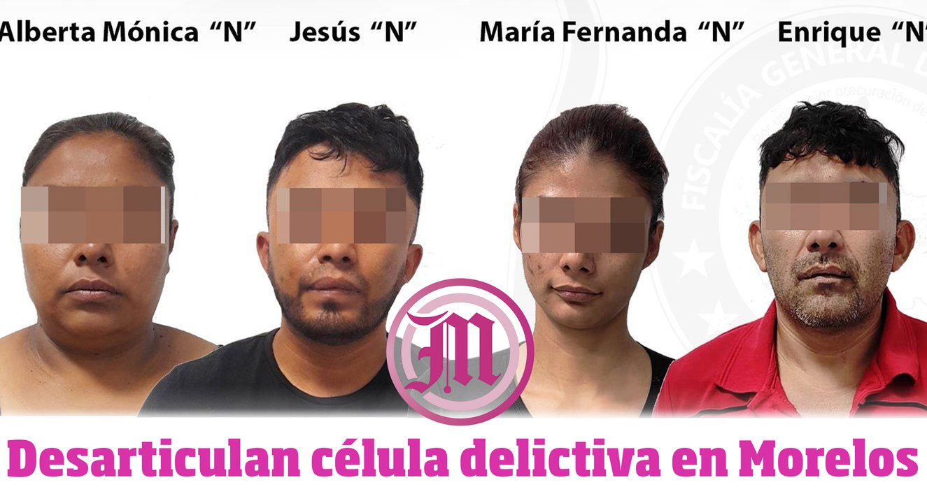 Desarticulan célula delictiva en Morelos, esto y mucho más en Diario de Morelos Informa