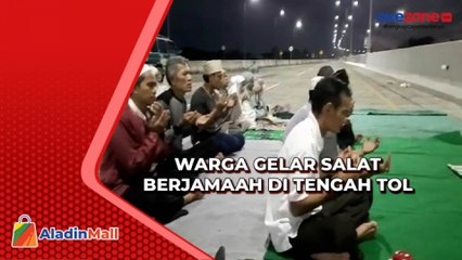Warga Blokir Jalur Tol Cimanggis - Cibitung hingga Dini Hari