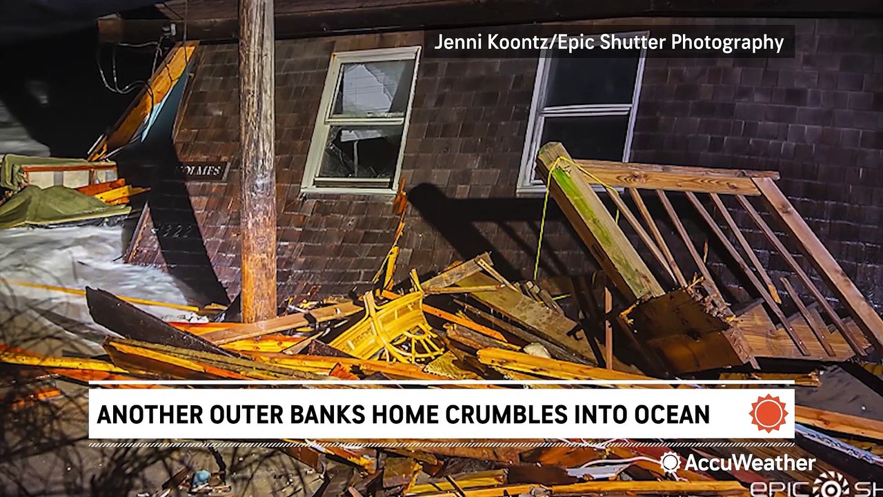 'You can hear it just getting ripped apart:' Erosion continues to pound ...