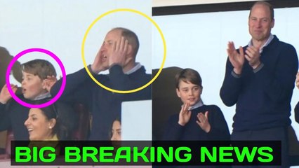 ROYALS SHOCKED! How George is "Signaling Hero-Worship" at The Football Game By Striking "Identical"