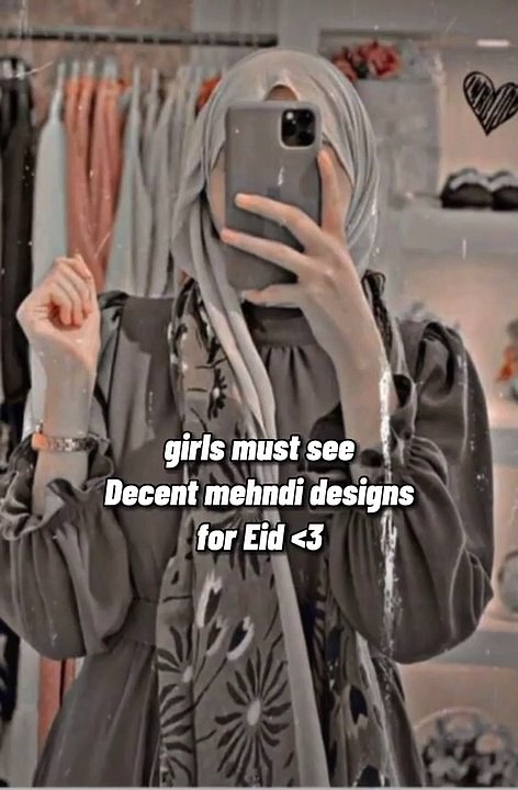 Decent Mendhi designs for girls