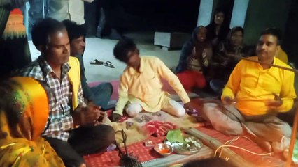 देहाती थाली रामायण में देवता आते ही भगत के भी पसीने छूटे//dehati thali ramayan