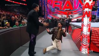 Damian Priest blasts Bad Bunny through the announce table: Raw, April 3, 2023