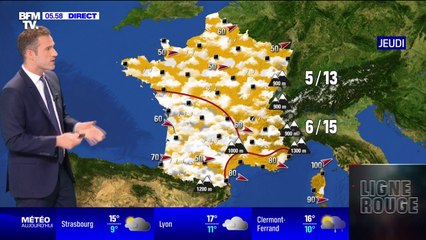 Un ciel gris et des averses sur une bonne partie du pays ce mardi