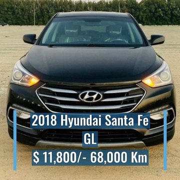 2018 Hyundai Santa Fe || S 11,800/- || 68,000 Km GL EXCELLENT CONDITION, Passing From RTA Dubai 2018 Hyundai Santa Fe GL (DM), 5dr SUV, 2.4L 4cyl Petrol, Automatic, Front Wheel Drive #cars #carslover #sharjah #carexporter #carexportdubai #cars4sale #cars