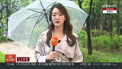 [날씨] 전국 비바람, 곳곳 태풍급 돌풍…강릉 건조경보