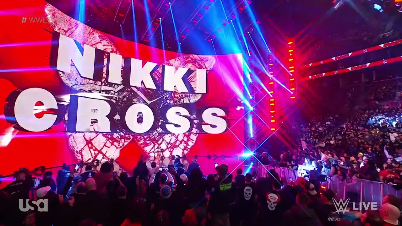 Carmella, Nikki Cross & Asuka Entrances: WWE Raw, Feb. 13, 2023