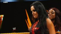 WWE NXT Charlottle Flair & Bayley Vs  Alicia Fox & Aksana September 4, 2013