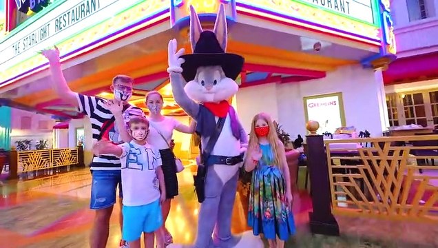 Kids Roma Show Diana and Roma Fun Playtime at Warner Bros. World Amusement Park Abu Dhabi